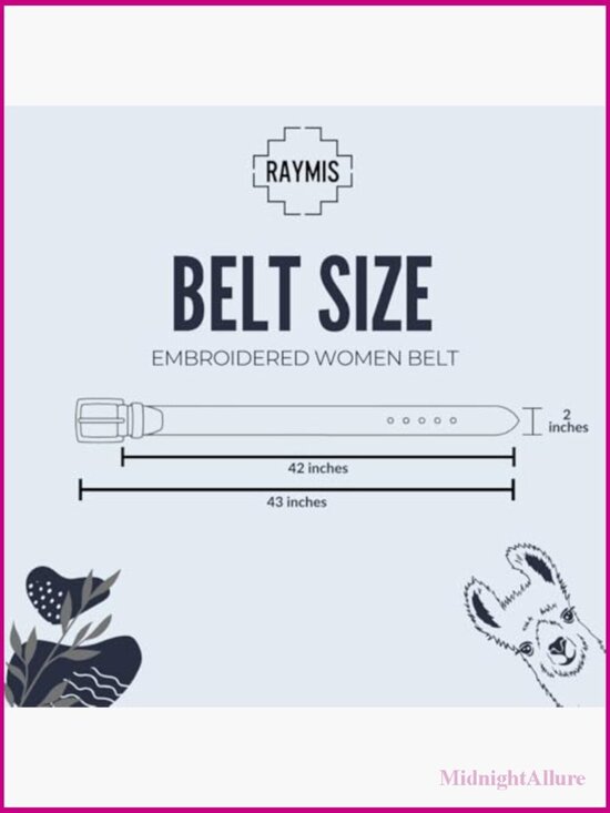 Handmade Embroidered Floral Belt for Women - Fair Trade main image 4